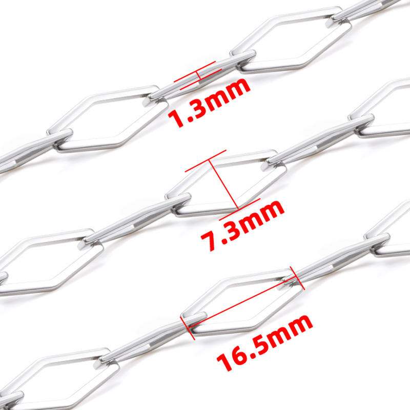 JIAYE Stainless Steel Chain with Cross & Byzantine Chains | 304L Hypoallergenic Jewelry
