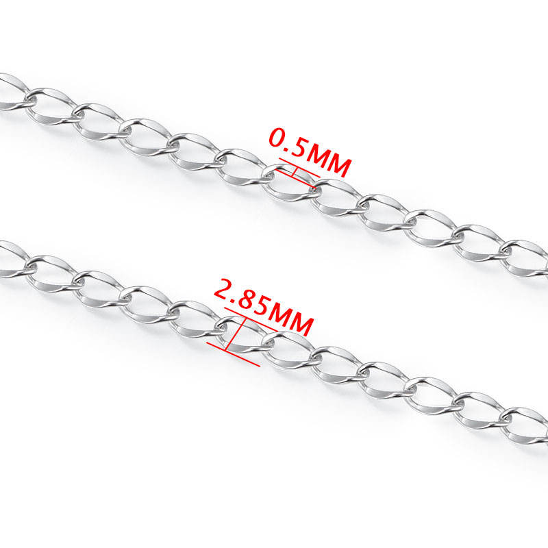 Stainless Steel Rolo Chains & Anklets | California Wholesale