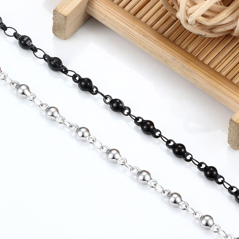 JIAYE Black Stainless Steel Wallet Chains | Wholesale Stainless Steel Jewelry Bulk – Custom Chains