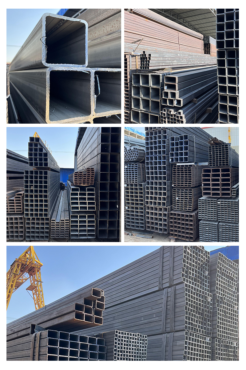 Hot rolled Carbon steel square tube has the characteristics of regular cross-section
