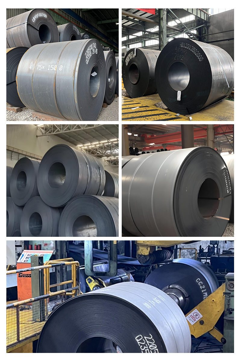 Hot rolled Carbon steel coil is a rolled steel material made from carbon steel