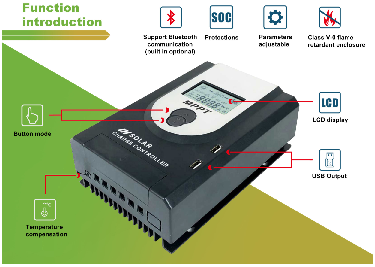 MPB40A MPPT Solar controller