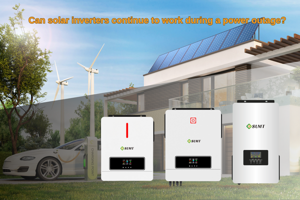 Can solar inverters continue to work during a power outage?