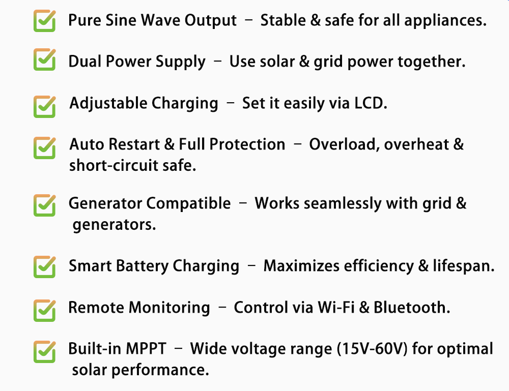12VDC/24VDC to230VAC 2000W/3500W Pure sine wave inverter