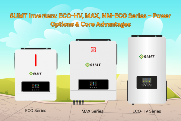 SUMT Inverters: ECO-HV, MAX, NM-ECO Series – Power Options & Core Advantages