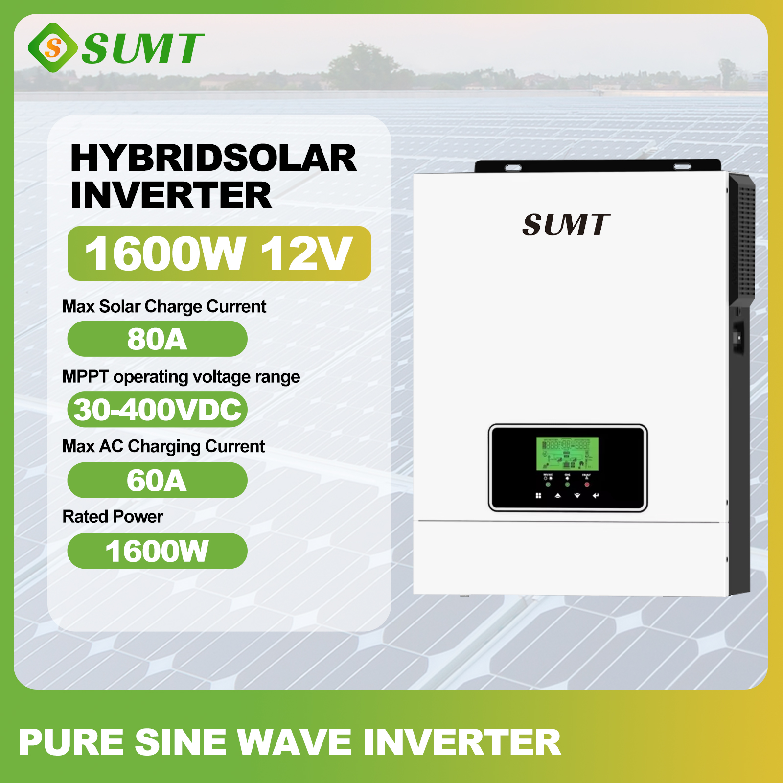 3200VA/2000W Off Grid Solar Inverter