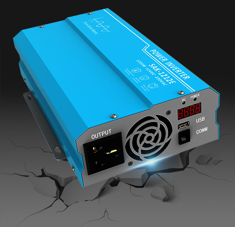 Car Powerinverter Converter 300W/600W/1200W/2000W Pure sine
