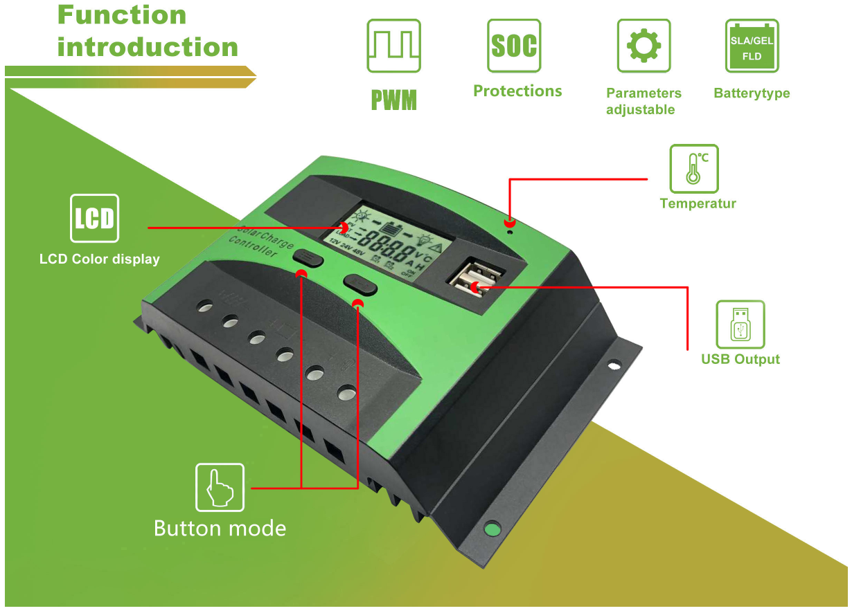 SAT20A PWM Solar controller