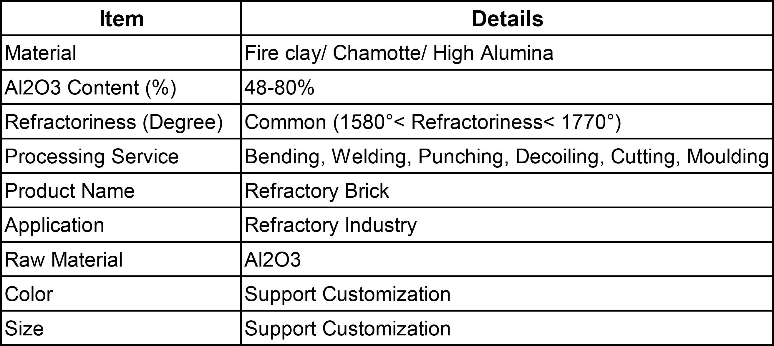 High Alumina Brick