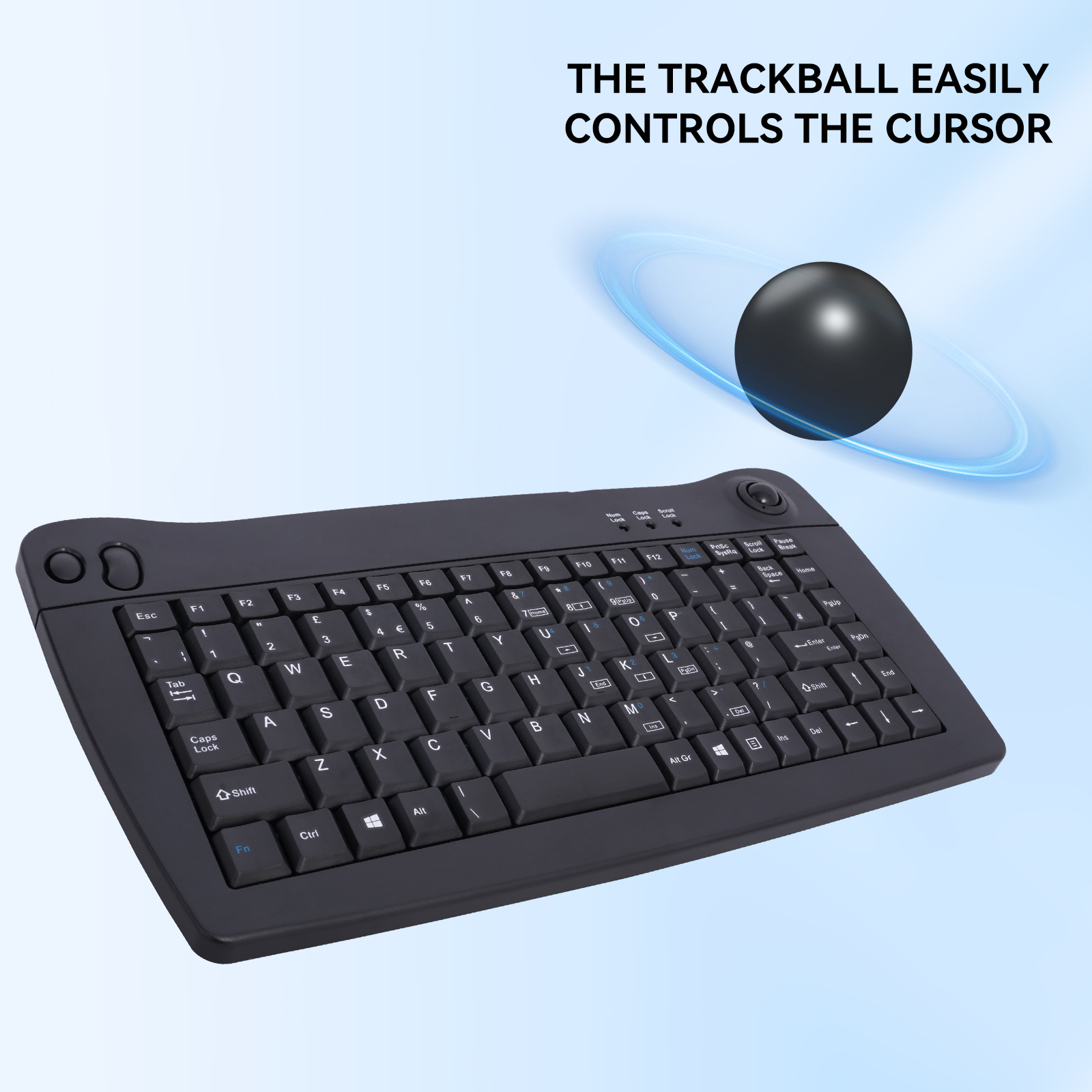 wireless, mini size keyboard