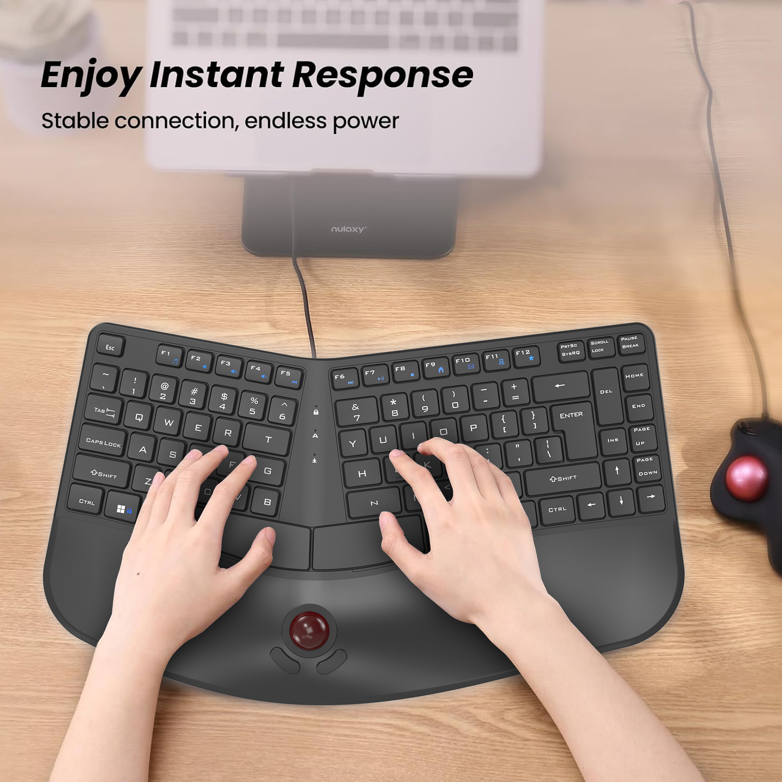 Multimedia Keyboard, Trackball