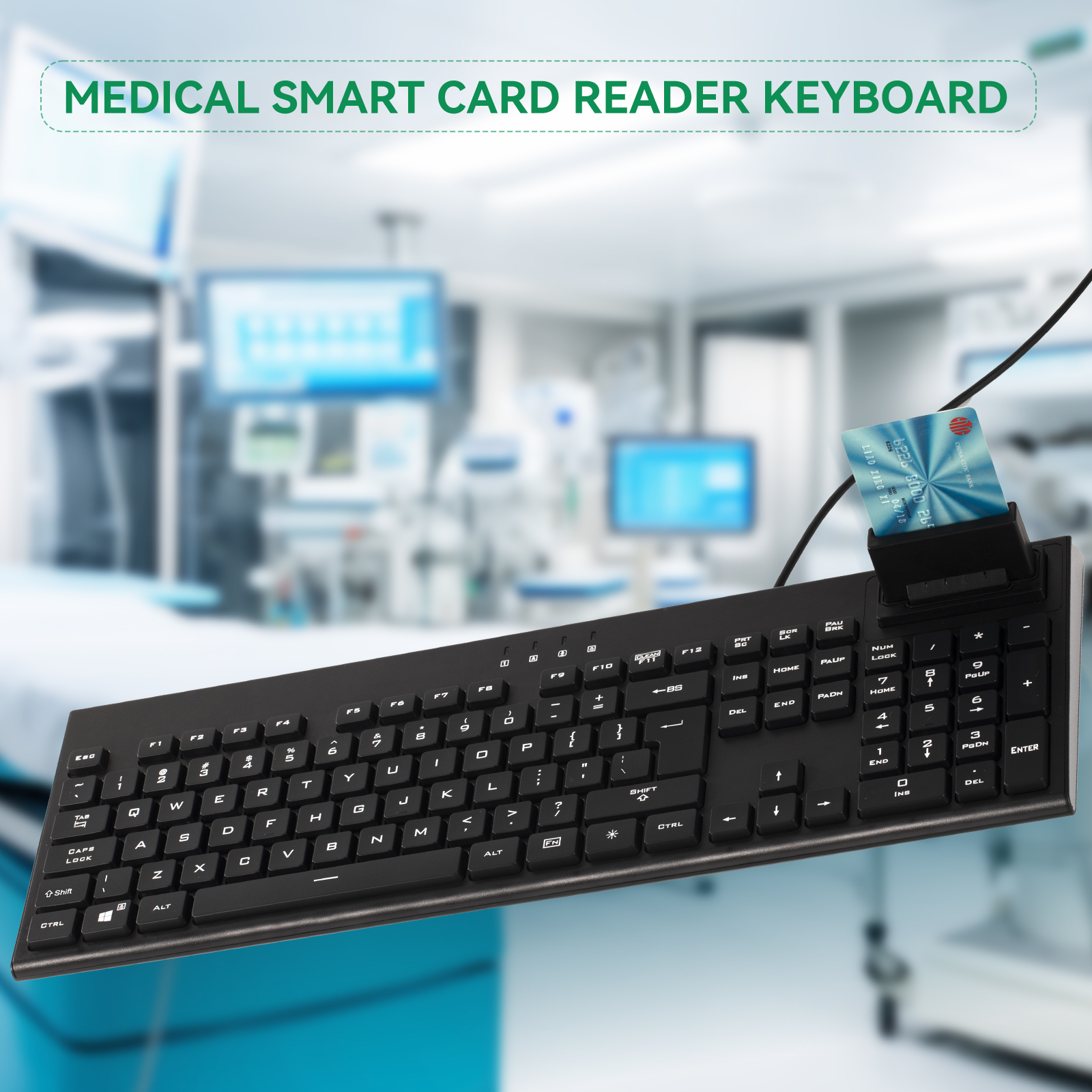 Antimicrobial, SMART CARD READER