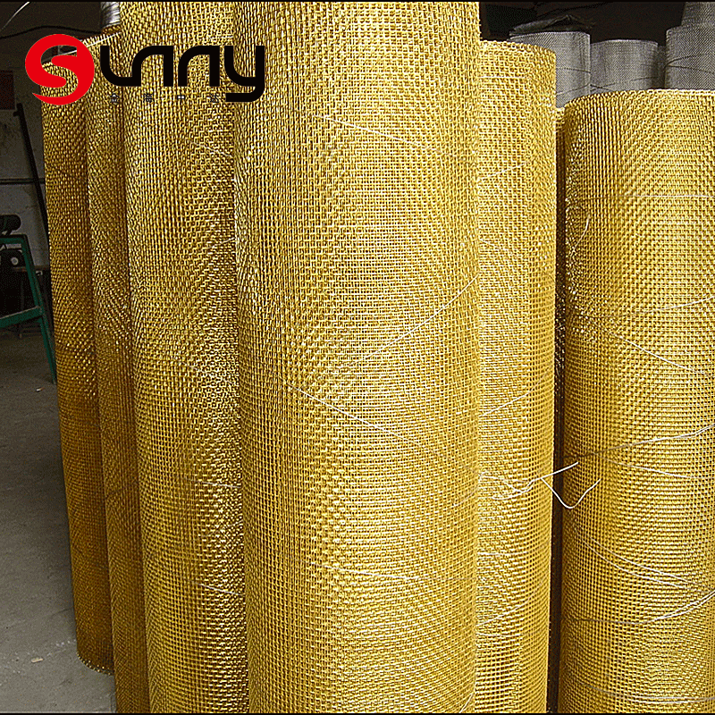 Brass Woven Mesh