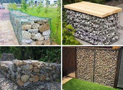 wire boxes for rocks