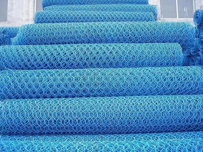 PVC coated hexagonal wire mesh
