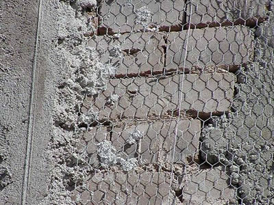 galvanized steel stucco netting