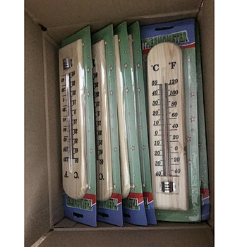 Wooden Thermometer