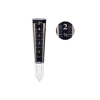 5 Inch Garden Plastic Rain Gauge