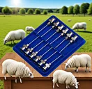 Luer-lock veterinary needles