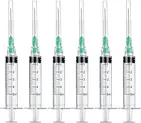 Veterinary disposable syringes