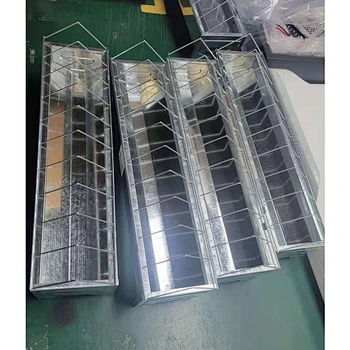Galvanized Chicken Manger