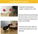 Poultry Automatic Waterer