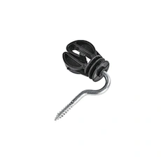Black Electric Fence Insulator