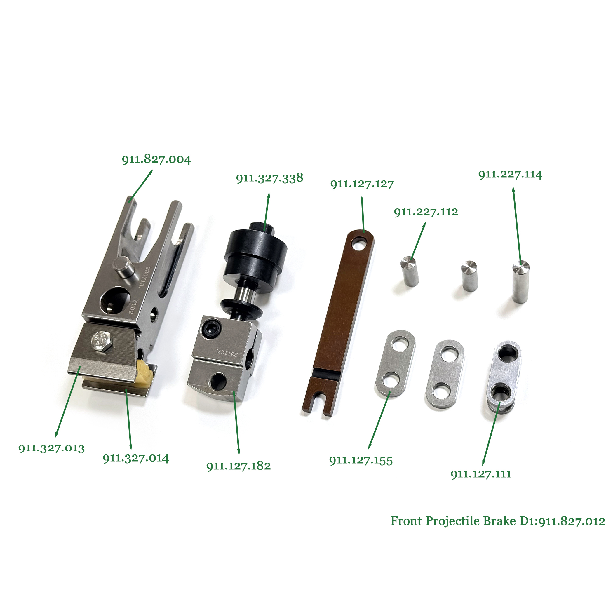 Front Projectile Brake 911827012 PS0537 D2 Projectile supplier manufacturer | Honfe Supplier Co., Ltd.