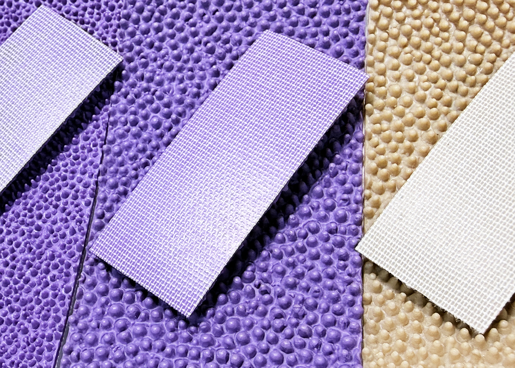 Roller Coverings T:2.2mm HR:120℃ L:50,100mm W:45,50,90,100mm supplier manufacturer | Honfe Supplier Co., Ltd.
