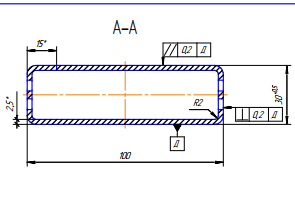 Reatangular pipe roll forming machine