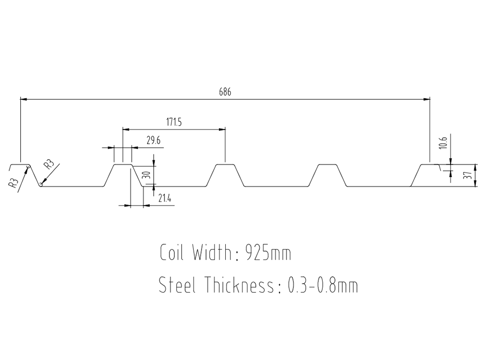Double layer roofing sheet roll forming machine