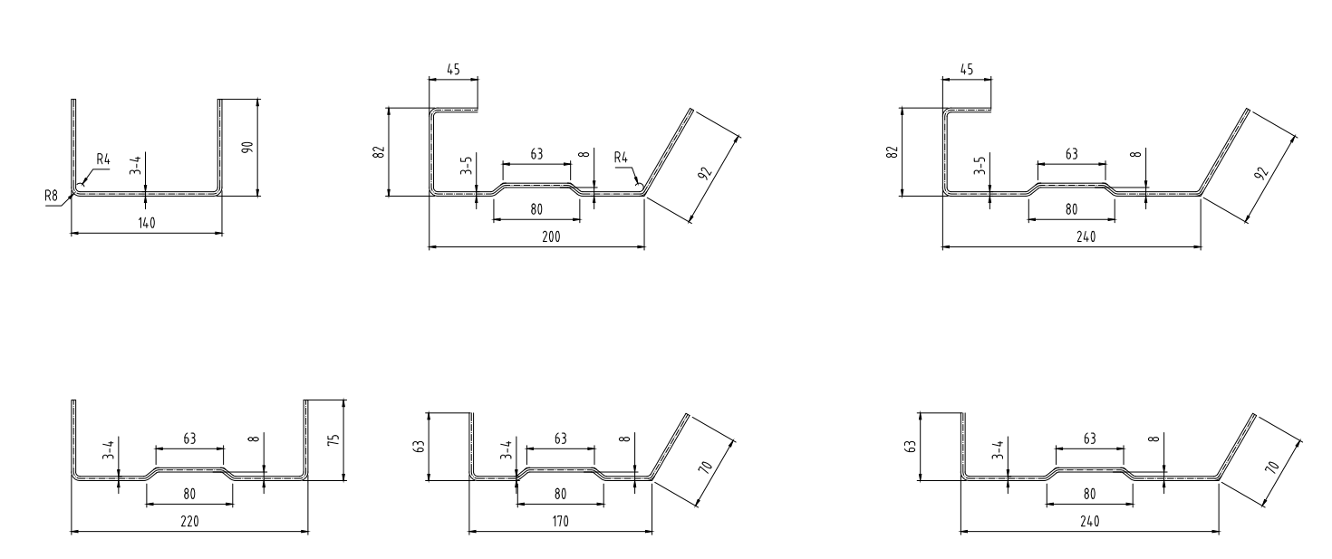 Heavy duty roll forming machine