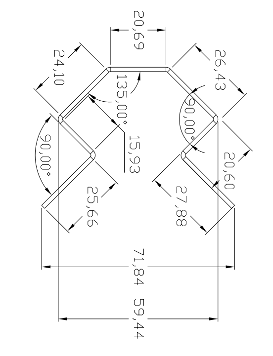 Special shape Roll forming machine