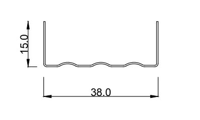 Main channel roll forming machine