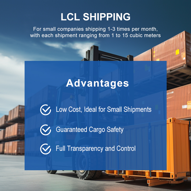 LCL ocean freight from China to Mexico