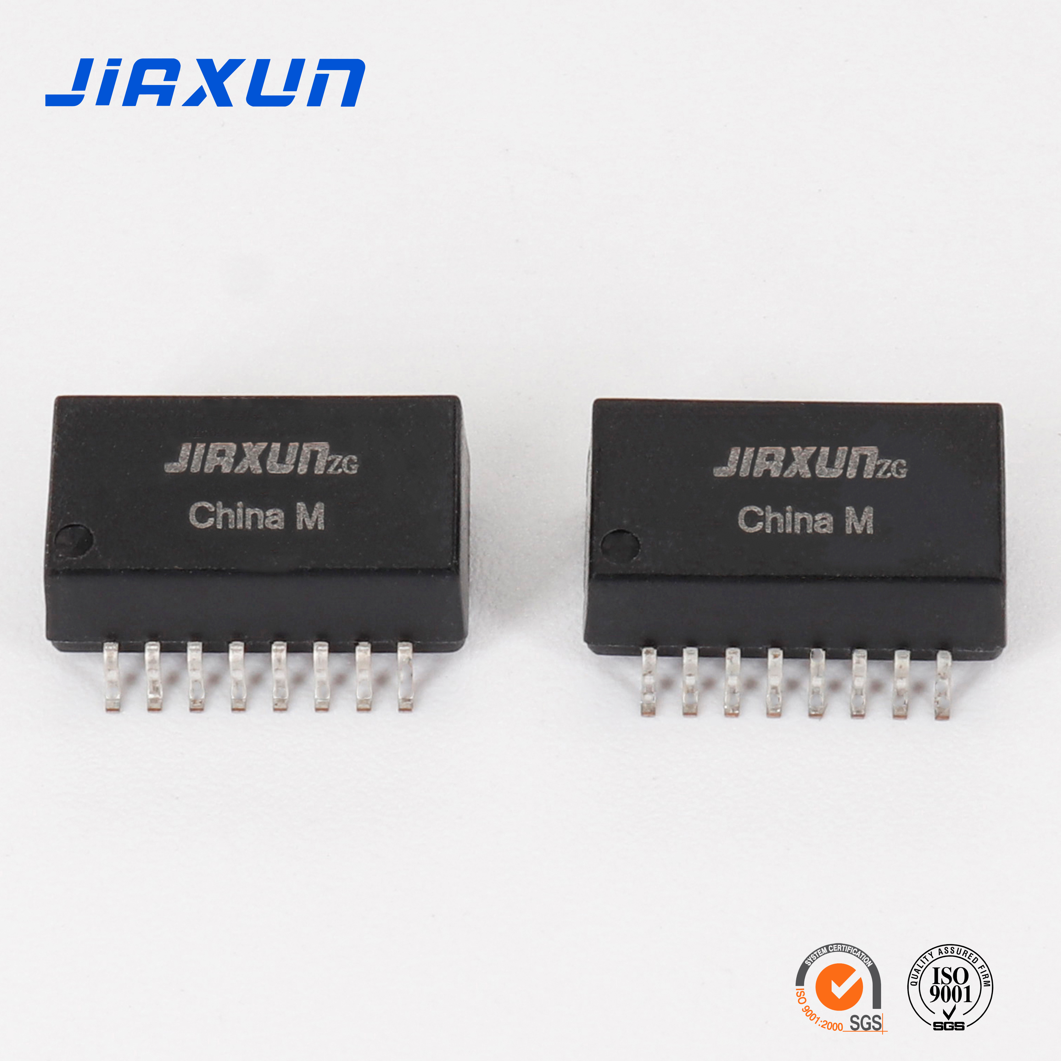 Dual Port 100 Base-T 16Pin Ethernet Filter SMT LAN-Transformator