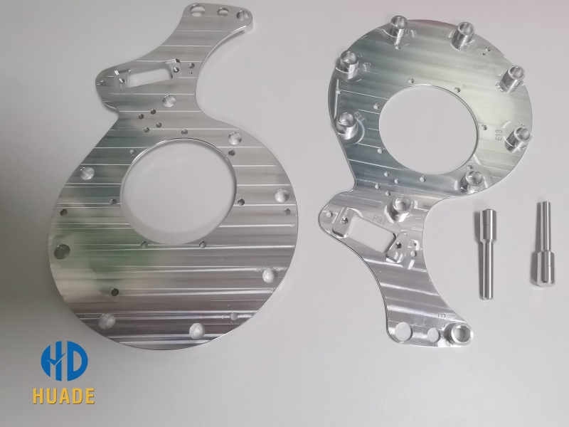 High-precision CNC machined aluminum parts for robotics, ideal for building the best robot parts including brackets and actuator bases.