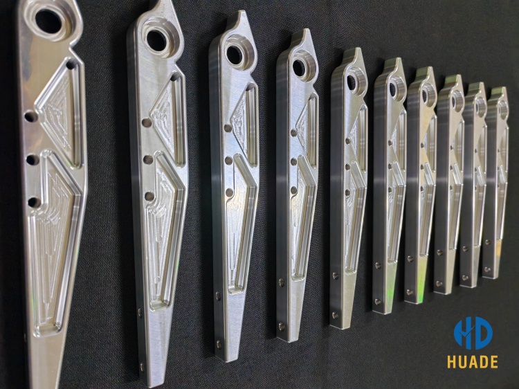 Custom CNC components for robot parts store inventory including ABB robot parts and robotic joint fittings