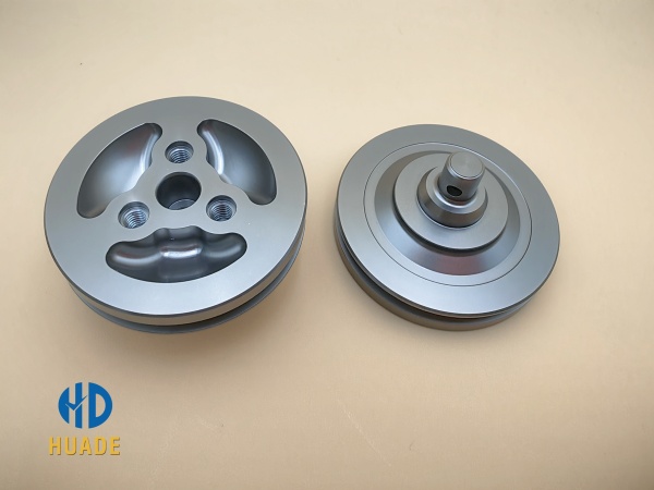 Precision CNC machined robot body parts and circular body parts of a robot for high-accuracy robotics applications