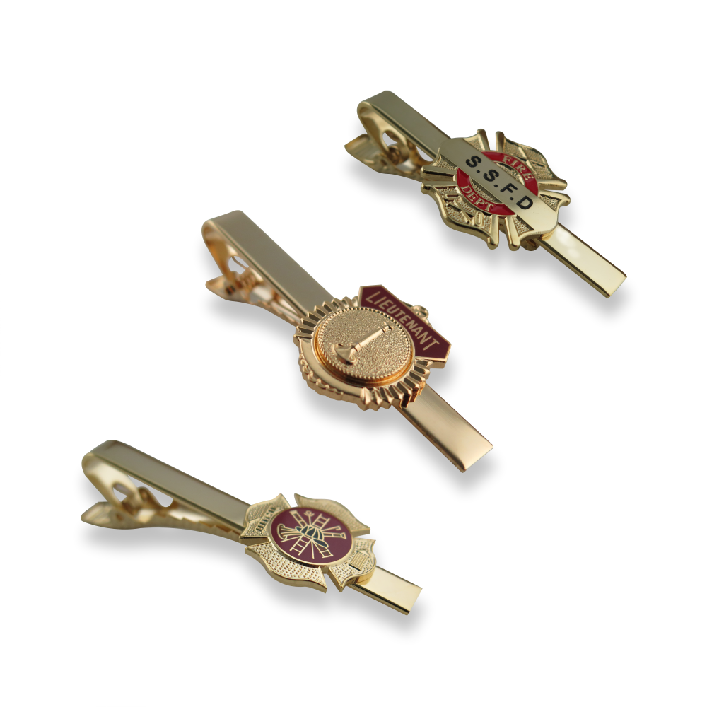gold tie clip