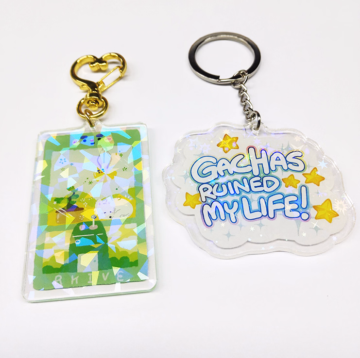 make acrylic keychains