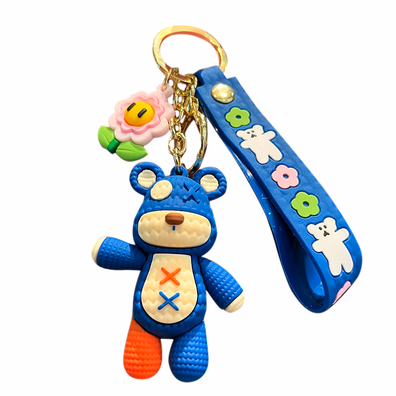rubber keyring custom