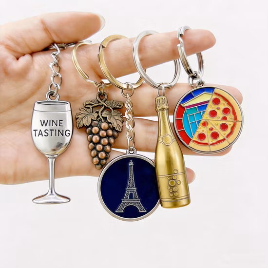 metal keychains with logo