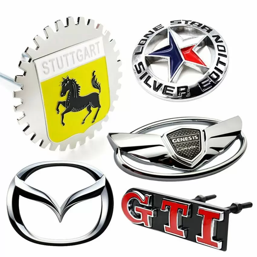 custom car emblems