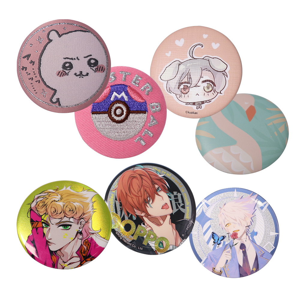 vintage button badges