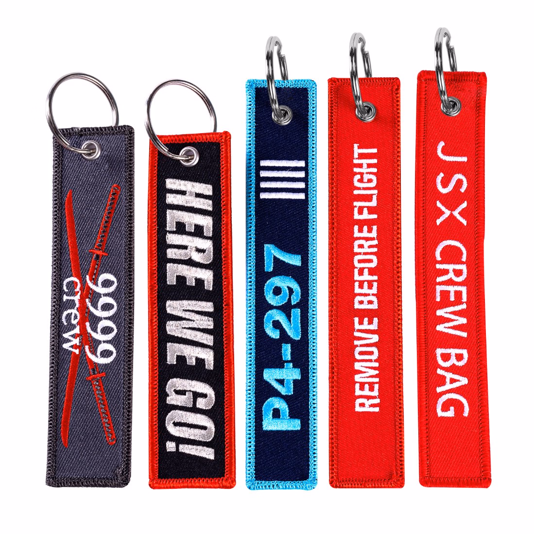 custom fabric keychains