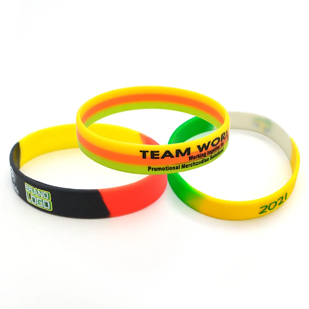 custom made silicone bracelets