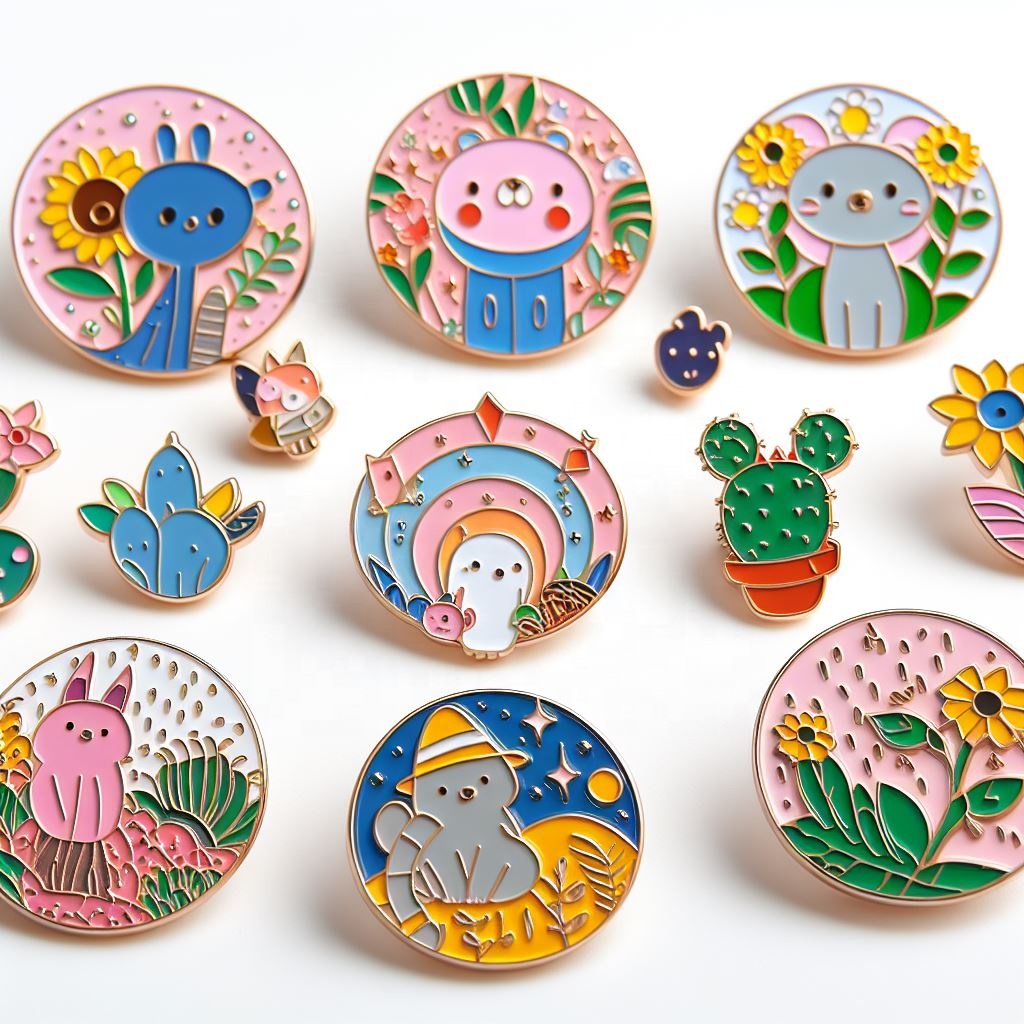 soft enamel lapel pins