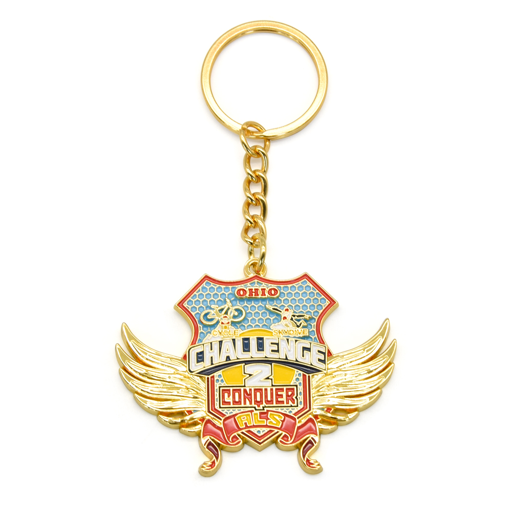 metal keychains with logo