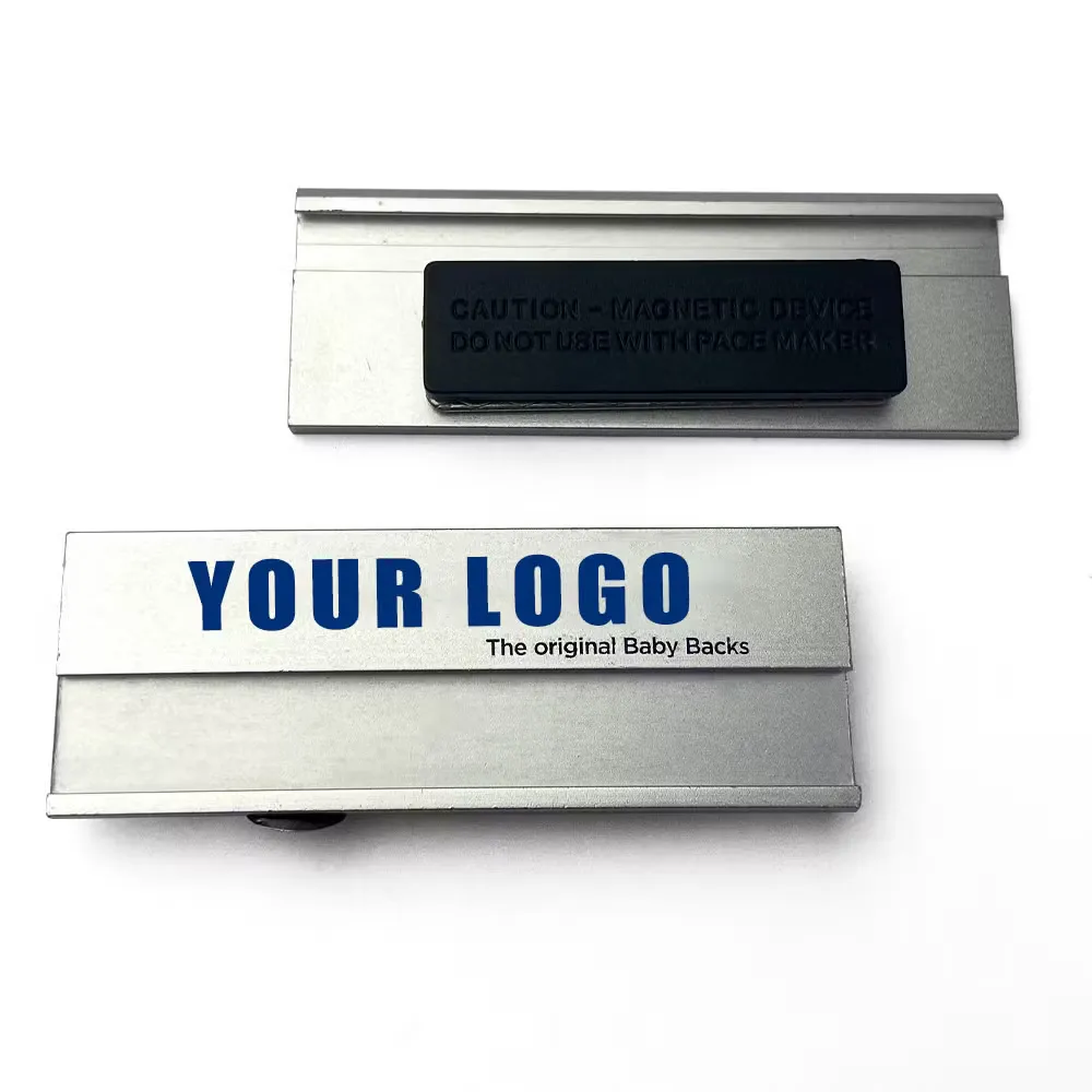 Magnetic Name Badges with Logo